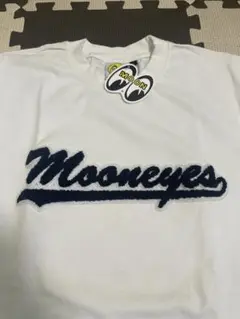 MOON eyes ムーンアイズ Tシャツ M ホワイト 半袖 月　アメリカ