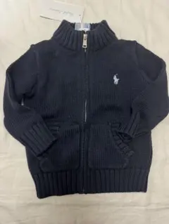 Ralph Lauren ネイビー カーディガン 80