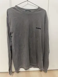 XLARGE グレー ロングスリーブ カットソー L