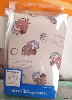 定価以下　ディズニーリゾート　チップ＆デール　シルクナイトキャップ