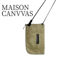 MAISON CANVVAS メゾンキャンバス ベージュ その他バッグ