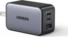 UGREEN Nexode 65W 充電器 急速 Type-C 3ポート