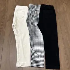 ユニクロ　レギンス　100 3本