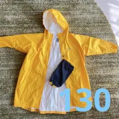 mont-bell レインコート130イエロー