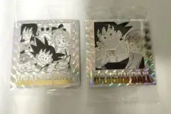 ドラゴンボールウエハース40周年記念シール、第一巻と四十二巻セット
