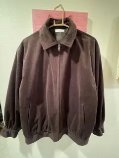 ブラウン コーデュロイ ジャケット