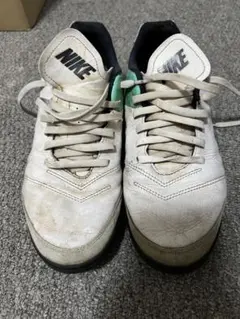 Nike Tiempo ホワイト/グリーン スニーカー tf