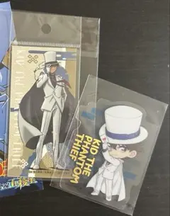 怪盗キッド 100万ドルの五稜星　クリアホロステッカー 名探偵コナン