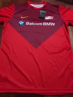 【Nike 】サッカーシャツ 赤紫 BMWロゴ