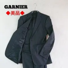 【美品✨】ガルニエ　3ピース　スーツ　セットアップ　ブラック　3点セット　黒　M 2025年最新】GARNIER スーツの人気アイテム - メルカリ