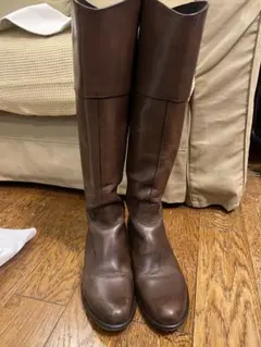 【極美品】VERA GOMMA レディース　ロングブーツ　ジョッキーブーツ ロングブーツ レディース ロング ブーツ ふくらはぎ 大きい