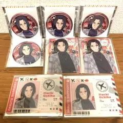 NARUTO うちはイタチ 缶バッジ ポストカード 特典 小さくなっちゃった