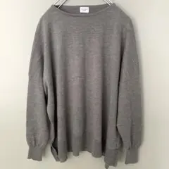 URBAN RESEARCH DOORS ニット　グレー　ゆったりサイズ　大きい