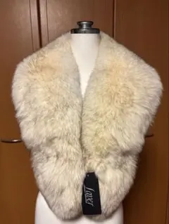【極上美品】ボリューム満点✨サガフォックス　毛皮　ショール　ストール　成人式