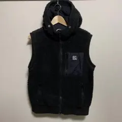 k35 ヘリーハンセン ファイバーパイルサーモベスト 黒 フリース パーカー 黒