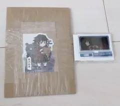 鬼滅の刃 冨岡義勇 ダイカットステッカー&メモリーズミニスタンド