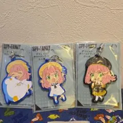 SPY×FAMILY　ラバーストラップ　3種セット