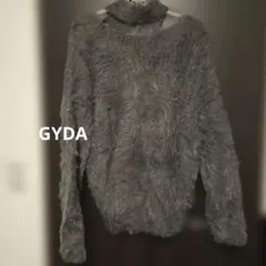 【GYDA】2wayシャギーチョーカーニット F