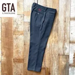 【極美品】GTA TWISTED テーパード ウール スラックス パンツ 46のサムネイル