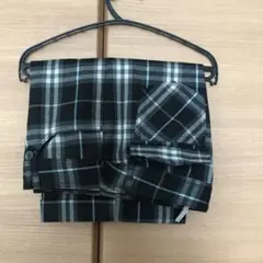 BURBERRY BLUE LABEL チェックパンツ　半パン　ウール
