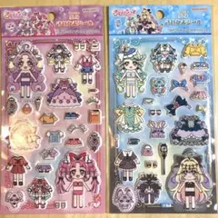 名探偵プリキュア！　変身きせかえシール　２枚セット
