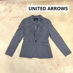 UNITED ARROWS 　グレー テーラードジャケット　サイズ36（7号）