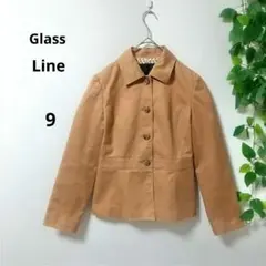 Glass Line カジュアルジャケット 【9】 ブラウン レディースのサムネイル