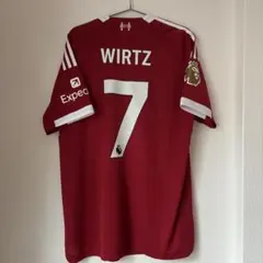 k*4様 リバプール オーセンティックユニフォーム 長袖 wirtz ヴィルツ