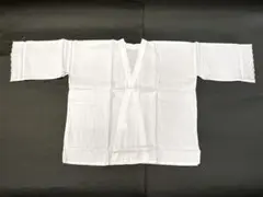 レース袖　レース袖付き肌襦袢　Ｌサイズ　日本製　肌襦袢 白 筒袖 半衿無し