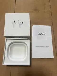 AirPods 4 ケース　空箱　※説明書付き