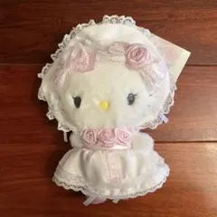 新品 サンリオ ホワイトフリルデザインシリーズ ハローキティ マスコット