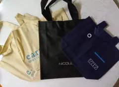 ショップ袋　３ブランド４点セット