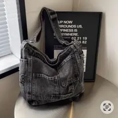 デニム ショルダーバッグ