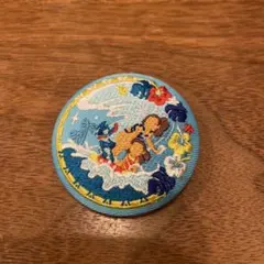 ディズニー刺繍缶バッジ　リロ&スティッチ