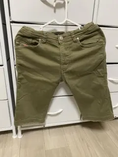 ディーゼル オリーブグリーン ハーフパンツ サイズ12