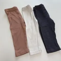 ベビーレギンス　80サイズ 3本セット