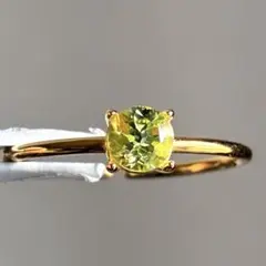 ペリドットのファセットリング260608のサムネイル