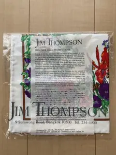 JIM THOMPSON 花柄シルクスカーフ