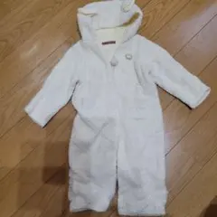 réduction affectueuse フリースロンパース　羊モチーフ