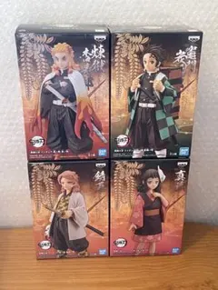 鬼滅の刃　絆の装　フィギュア　4種