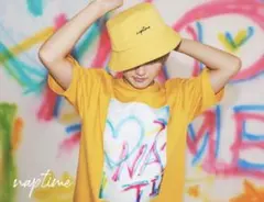 新品未開封】naptime スプレープリントTシャツ mustard - メルカリ