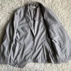 【ほぼ未使用】ステファノアレッシ　大きいサイズ　グレージャケット　ＸＸＬ