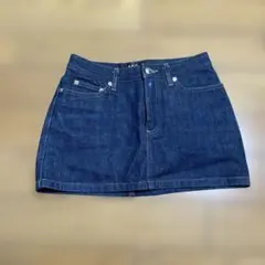 apc デニムミニスカート