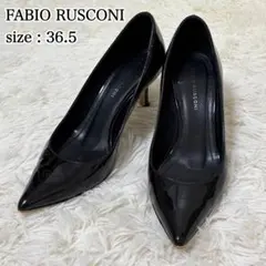 FABIO RUSCONIイタリア製ファビオルスコーニ38 パンプス ② - メルカリ
