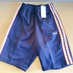 ★新品 未使用 FILA ハーフパンツ ジャージ 体操着 Lサイズ ネイビー