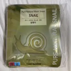 ザセム　Pure Natural Mask Sheet SNail 10枚セット