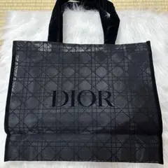 ChristianDior ノベルティー ベルベット＆メッシュトートバッグ新品