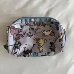 未使用 レスポートサック セサミストリート ポーチ セサミ グレー 未使用 レスポートサック セサミストリート ポーチ セサミ