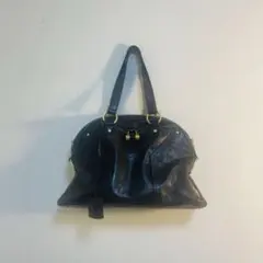 【Yves Saint Laurent】 ミューズバッグ ダークブラウン