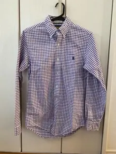 RUGBY by Ralph Lauren 長袖シャツ XS 紫チェック
